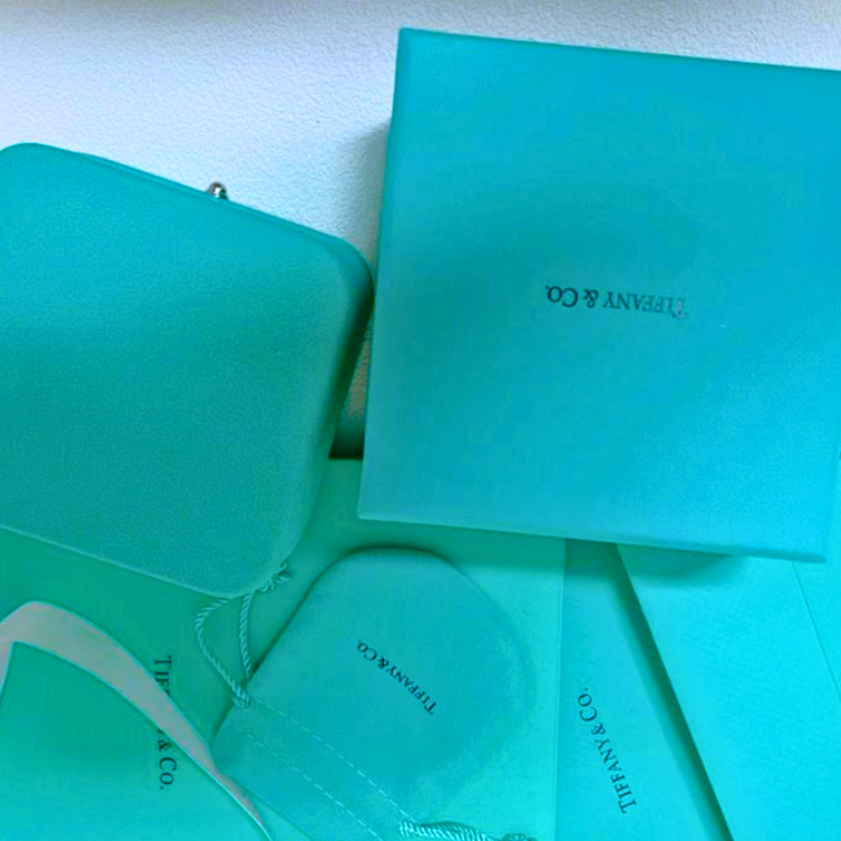 Tiffany & Co. Bangle Bracelet Empty Box Set | Authentic Jewelry Presentation Case